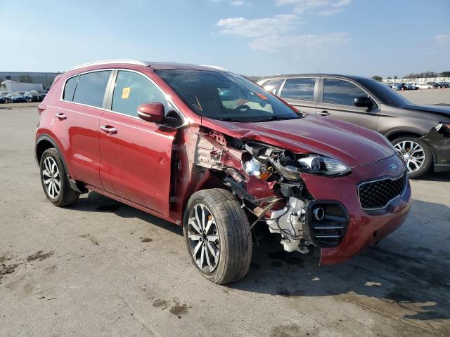 KNDPNCAC2K7576287 - 2019 KIA SPORTAGE EX RED photo 4