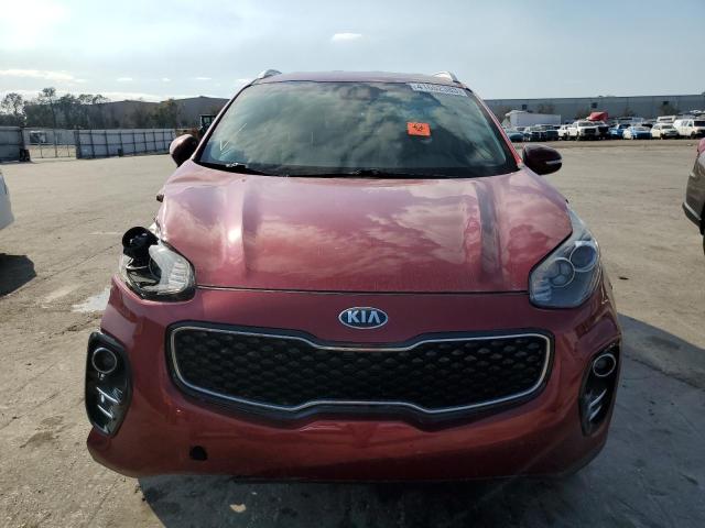 KNDPNCAC2K7576287 - 2019 KIA SPORTAGE EX RED photo 5