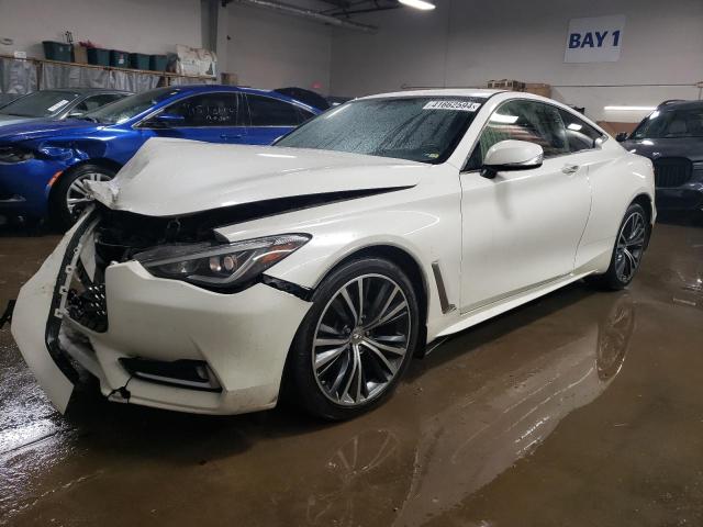 JN1EV7EL5HM553916 - 2017 INFINITI Q60 PREMIUM WHITE photo 1