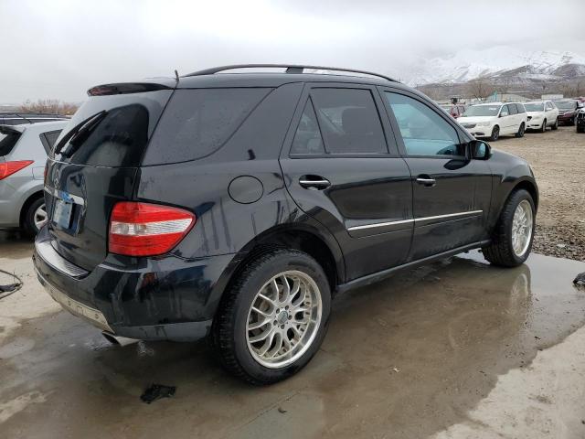 4JGBB75E86A075382 - 2006 MERCEDES-BENZ ML 500 BLACK photo 3