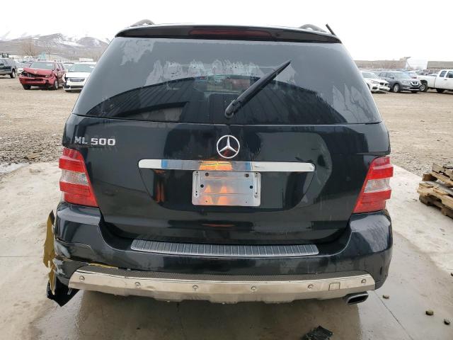 4JGBB75E86A075382 - 2006 MERCEDES-BENZ ML 500 BLACK photo 6