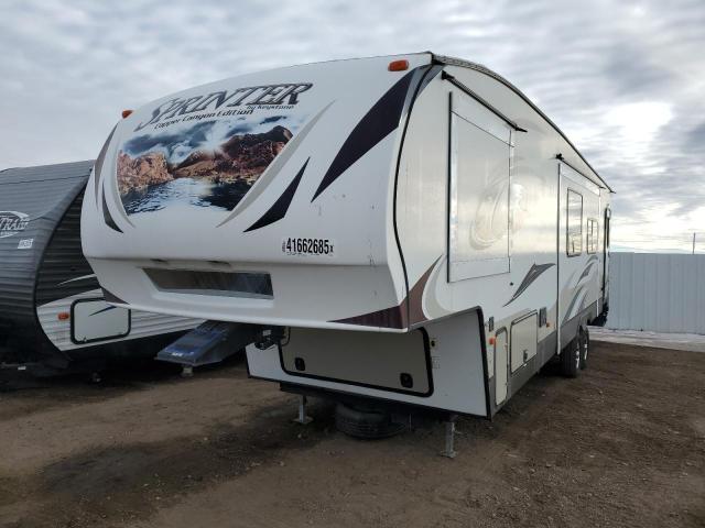 4YDF29229D1531153 - 2013 KEYSTONE SPRINTER WHITE photo 2