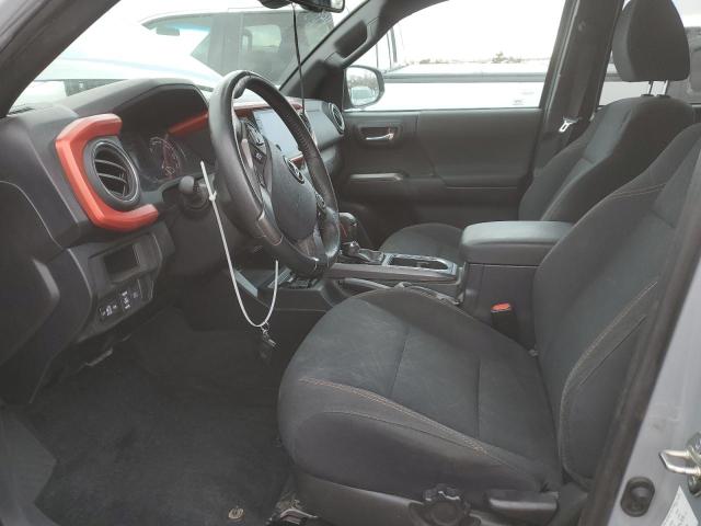 3TMCZ5AN1JM171686 - 2018 TOYOTA TACOMA DOUBLE CAB SILVER photo 7