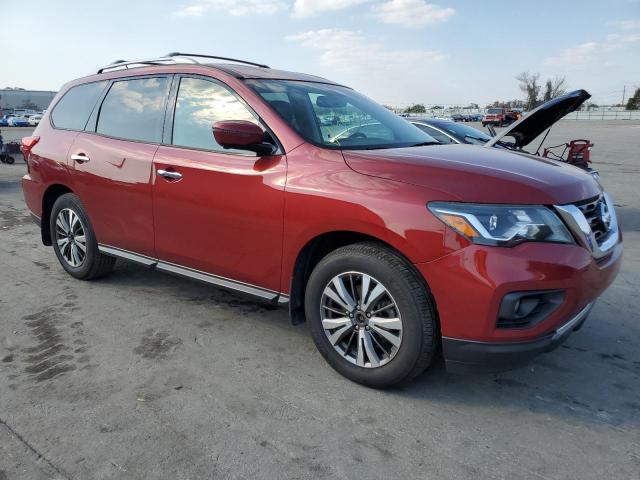 5N1DR2MN7HC698038 - 2017 NISSAN PATHFINDER S 红色 照片 4