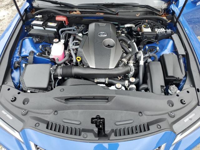 JTHDA1D20P5128606 - 2023 LEXUS IS 300 BLUE photo 11