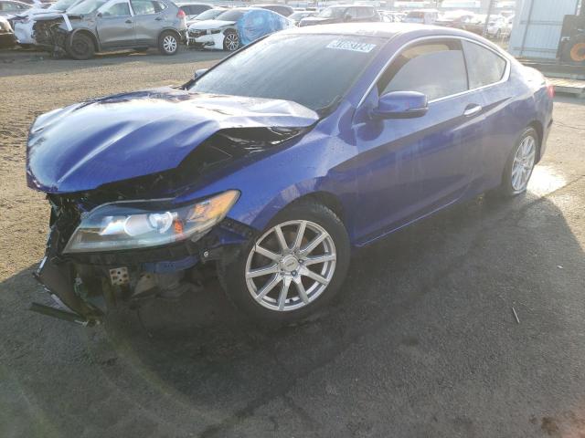 1HGCT1B80DA006945 - 2013 HONDA ACCORD EXL BLUE photo 1