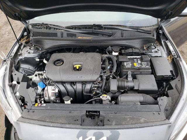 3KPF24AD0PE670873 - 2023 KIA FORTE LX GRAY photo 11