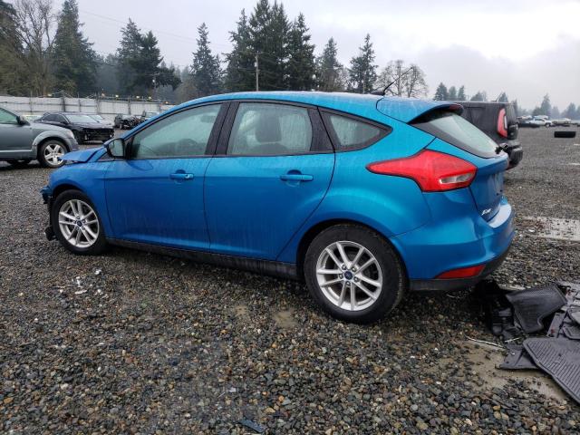 1FADP3K21FL288525 - 2015 FORD FOCUS SE BLUE photo 2