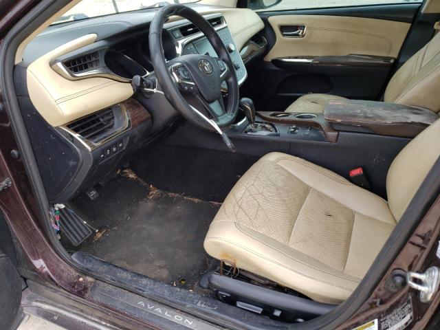 4T1BK1EB7DU039228 - 2013 TOYOTA AVALON BASE 勃艮第红 照片 7