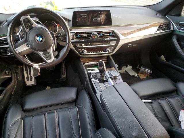 WBAJE7C52KWW11649 - 2019 BMW 540 XI GRAY photo 8