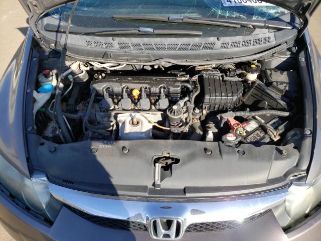 2HGFA1F69BH543758 - 2011 HONDA CIVIC LX-S Մոխրագույն լուսանկար 11