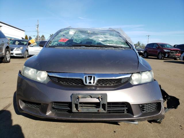 2HGFA1F69BH543758 - 2011 HONDA CIVIC LX-S Մոխրագույն լուսանկար 5