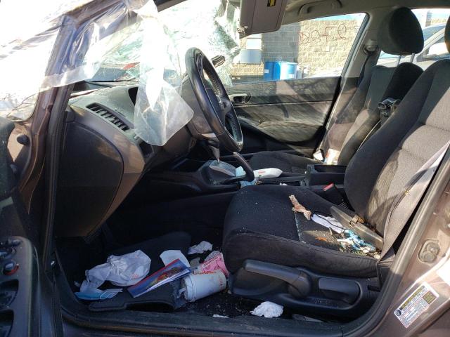 2HGFA1F69BH543758 - 2011 HONDA CIVIC LX-S Մոխրագույն լուսանկար 7