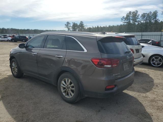 5XYPG4A32KG436601 - 2019 KIA SORENTO L BROWN photo 2