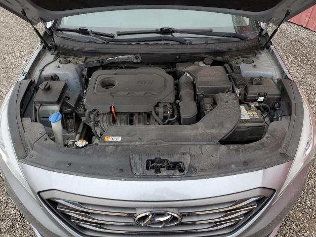 5NPE34AF0FH038606 - 2015 HYUNDAI SONATA SPORT GRAY photo 11