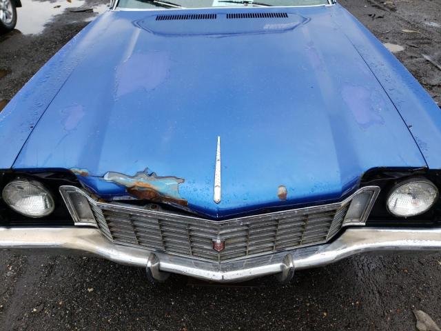 1H57H2B668285 - 1972 CHEVROLET MONTECARLO BLUE photo 11