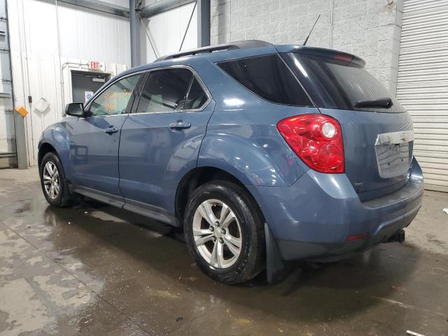 2CNFLEEC9B6313863 - 2011 CHEVROLET EQUINOX LT BLUE photo 2