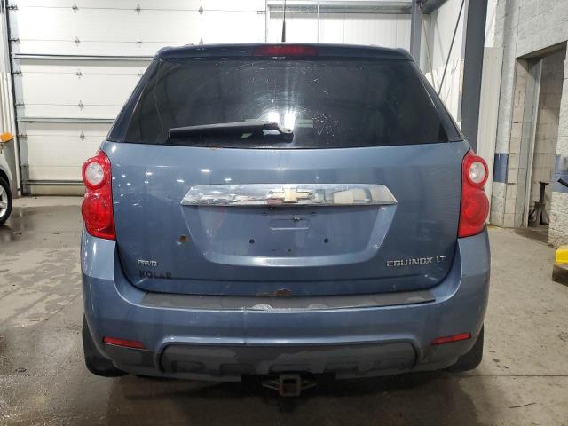 2CNFLEEC9B6313863 - 2011 CHEVROLET EQUINOX LT BLUE photo 6