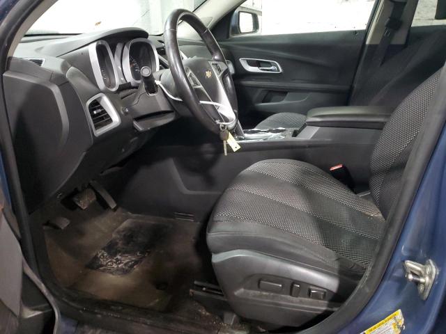 2CNFLEEC9B6313863 - 2011 CHEVROLET EQUINOX LT BLUE photo 7