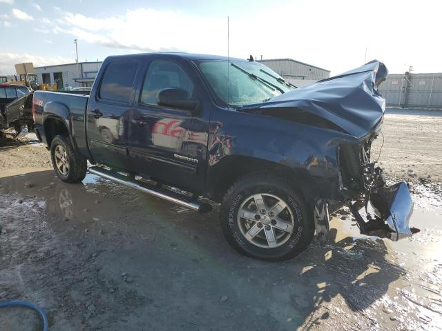 3GTEK23389G282186 - 2009 GMC SIERRA K1500 SLE BLUE photo 4