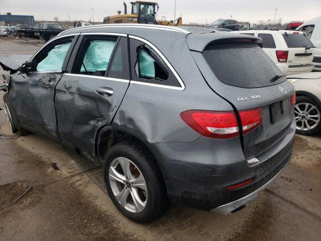 WDC0G4KB0JV069707 - 2018 MERCEDES-BENZ GLC 300 4MATIC GRAY photo 2