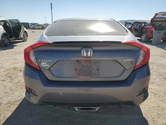 2HGFC2F84LH514204 - 2020 HONDA CIVIC SPORT GRAY photo 6