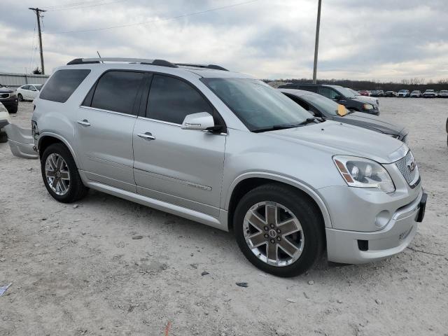 1GKKRTED6CJ264127 - 2012 GMC ACADIA DENALI SILVER photo 4