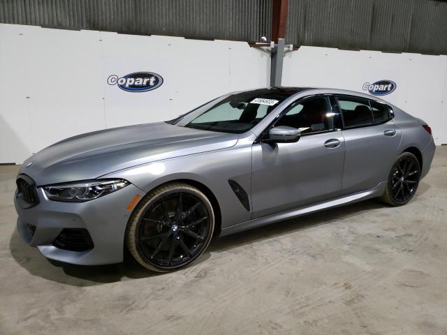 WBAGV2C04PCK34610 - 2023 BMW 840I GRAY photo 1