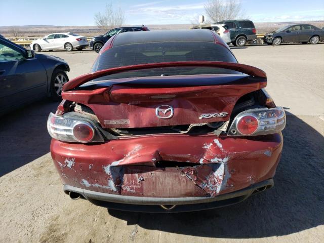 JM1FE173660205090 - 2006 MAZDA RX8 BURGUNDY photo 6