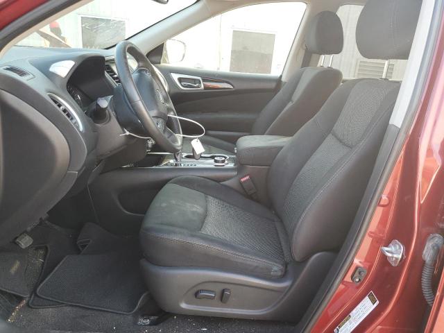 5N1DR2MM2HC689822 - 2017 NISSAN PATHFINDER S RED photo 7
