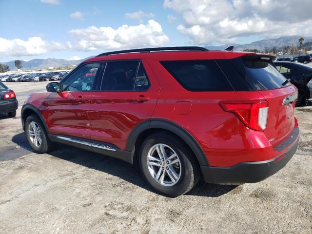 1FMSK7DH8MGB70899 - 2021 FORD EXPLORER XLT RED photo 2