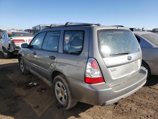 JF1SG63696H737060 - 2006 SUBARU FORESTER 2 GRAY photo 2