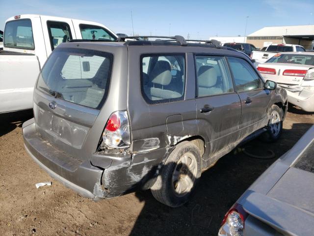 JF1SG63696H737060 - 2006 SUBARU FORESTER 2 GRAY photo 3