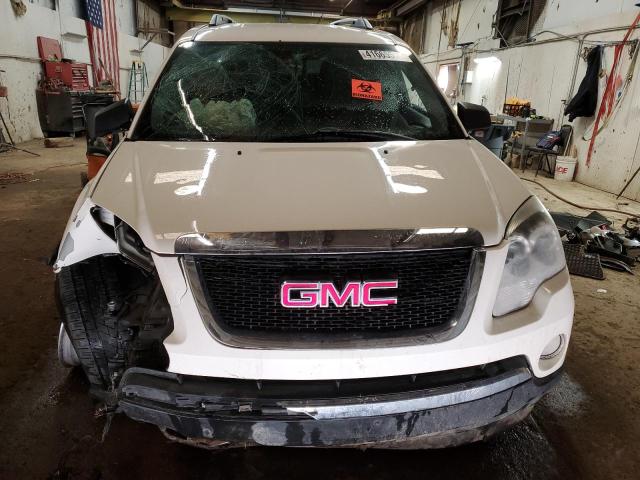 1GKKVPED2CJ378421 - 2012 GMC ACADIA SLE WHITE photo 5