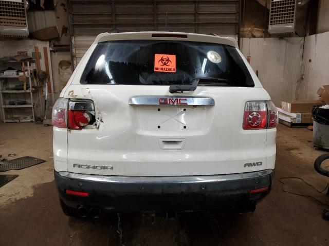 1GKKVPED2CJ378421 - 2012 GMC ACADIA SLE WHITE photo 6