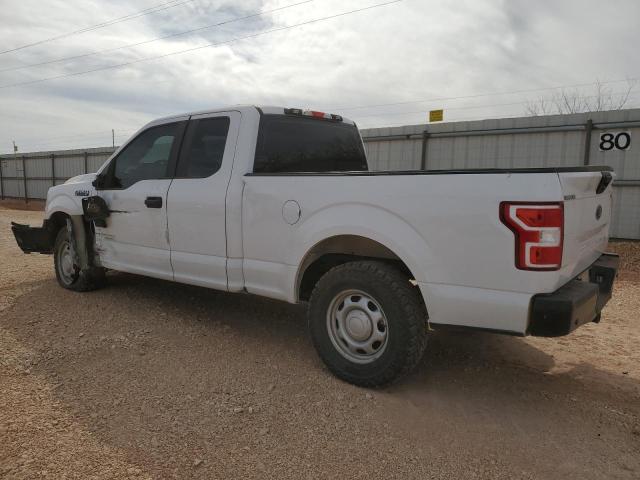 1FTEX1EB5JKF95130 - 2018 FORD F150 SUPER CAB WHITE photo 2