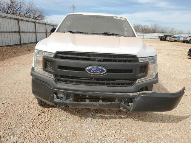 1FTEX1EB5JKF95130 - 2018 FORD F150 SUPER CAB WHITE photo 5