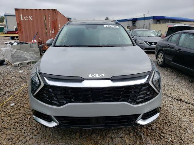 5XYK43AF6PG029640 - 2023 KIA SPORTAGE SX GRAY photo 5