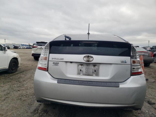 JTDKN3DU7A0088958 - 2010 TOYOTA PRIUS SILVER photo 6