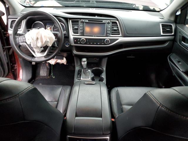 5TDJKRFH3ES039878 - 2014 TOYOTA HIGHLANDER XLE 勃艮第红 照片 8