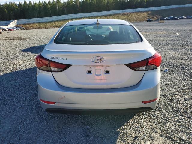 KMHDH4AE1EU210663 - 2014 HYUNDAI ELANTRA SE SILVER photo 6