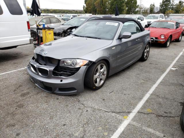 WBAUN7C53BVM25234 - 2011 BMW 135 I SILVER photo 1