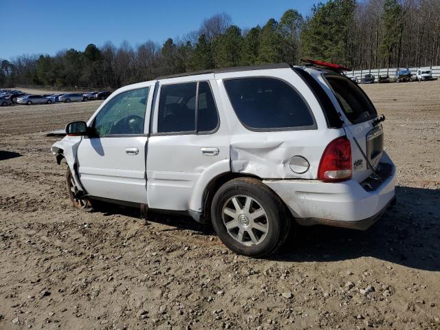 5GADS13S942291060 - 2004 BUICK RAINIER CXL WHITE photo 2