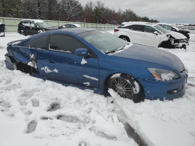 1HGCM81674A020556 - 2004 HONDA ACCORD EX BLUE photo 4