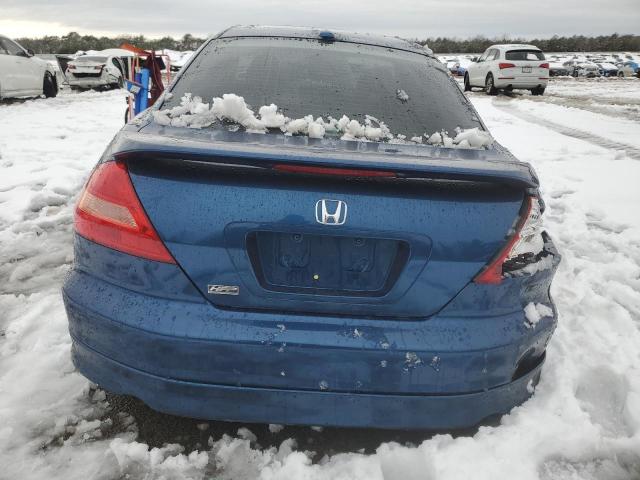 1HGCM81674A020556 - 2004 HONDA ACCORD EX BLUE photo 6