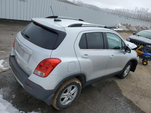 KL7CJRSBXFB093309 - 2015 CHEVROLET TRAX 1LT SILVER photo 3