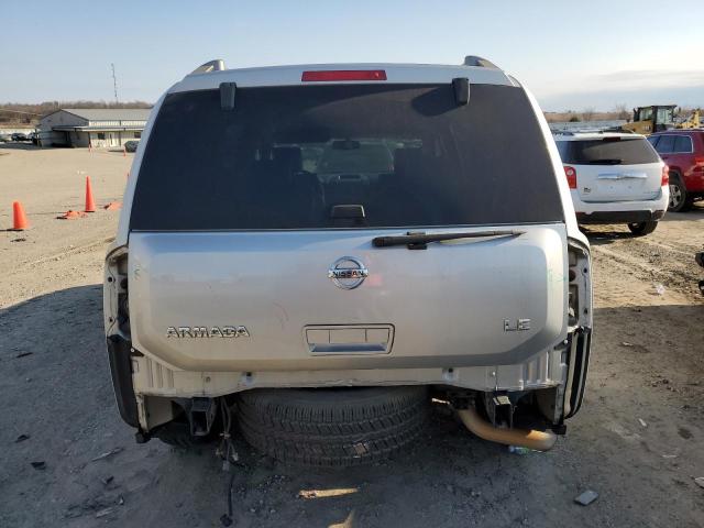 5N1AA08A26N733107 - 2006 NISSAN ARMADA SE SILVER photo 6