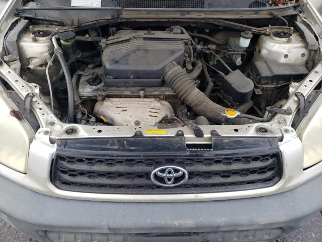 JTEGH20V010038596 - 2001 TOYOTA RAV4 BEIGE photo 11