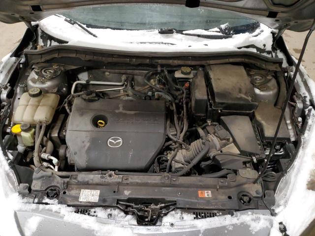 JM1BL1UF6C1509920 - 2012 MAZDA 3 I SILVER photo 11