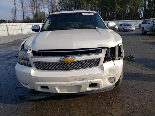 1GNSCCE03ER246710 - 2014 CHEVROLET TAHOE C1500 LTZ WHITE photo 5